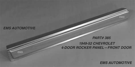 1949 chevy truck sheet metal|1949 52 Chevy rocker panels.